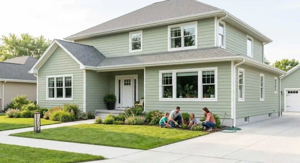 well-maintained, termite-free home