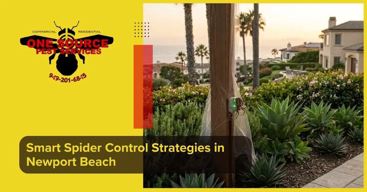 Smart Spider Control Strategies in Newport Beach