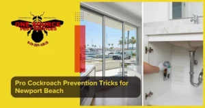 Pro Cockroach Prevention Tricks for Newport Beach